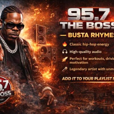 95.7 The Boss – Busta Rhymes